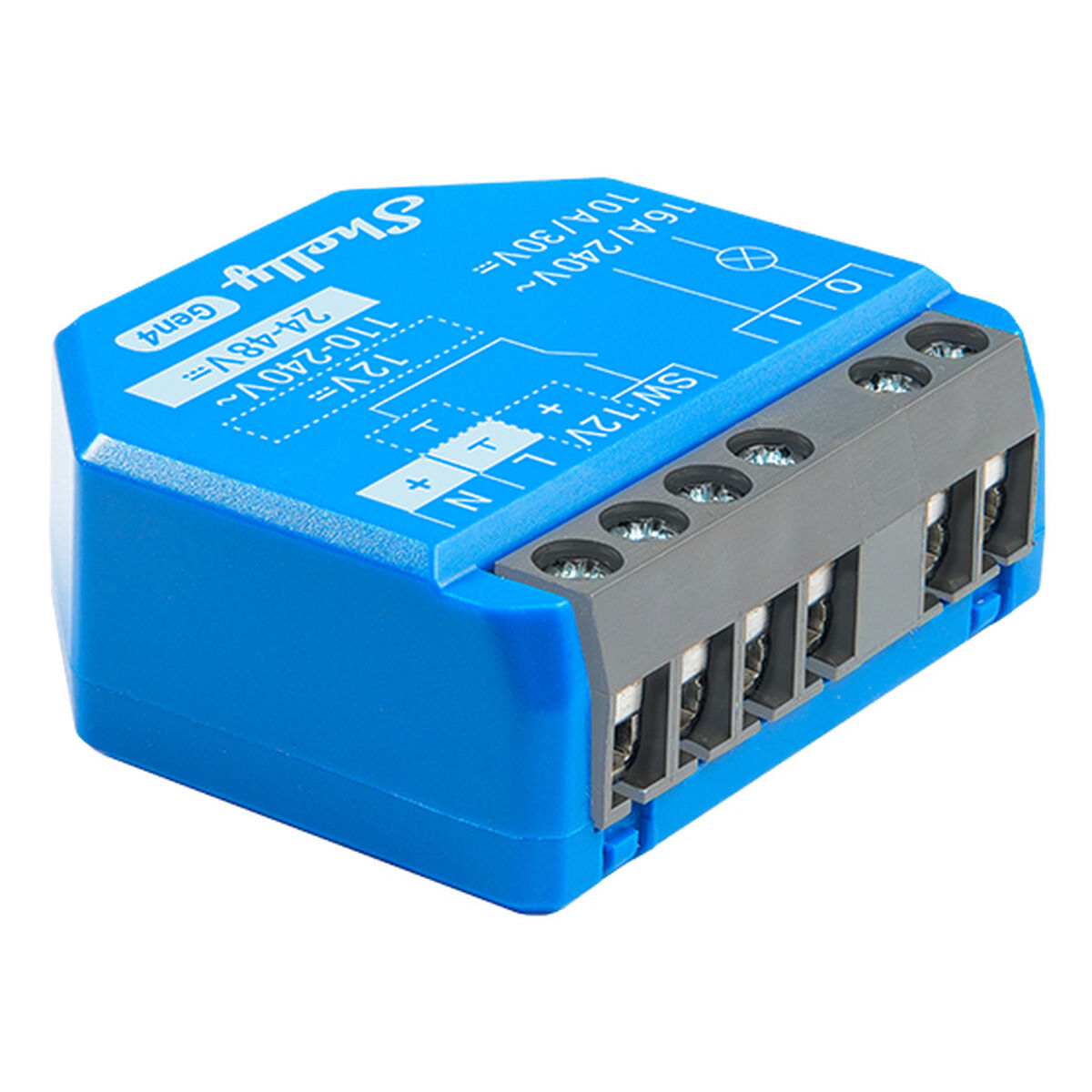 Έξυπνο Βύσμα Shelly S4SW-001X16EU Bluetooth Wi-Fi Bluetooth 5.0 240 V
