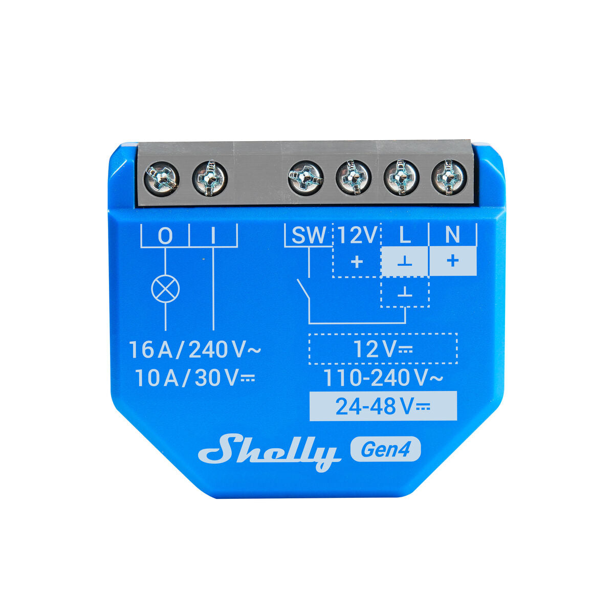 Έξυπνο Βύσμα Shelly S4SW-001X16EU Bluetooth Wi-Fi Bluetooth 5.0 240 V