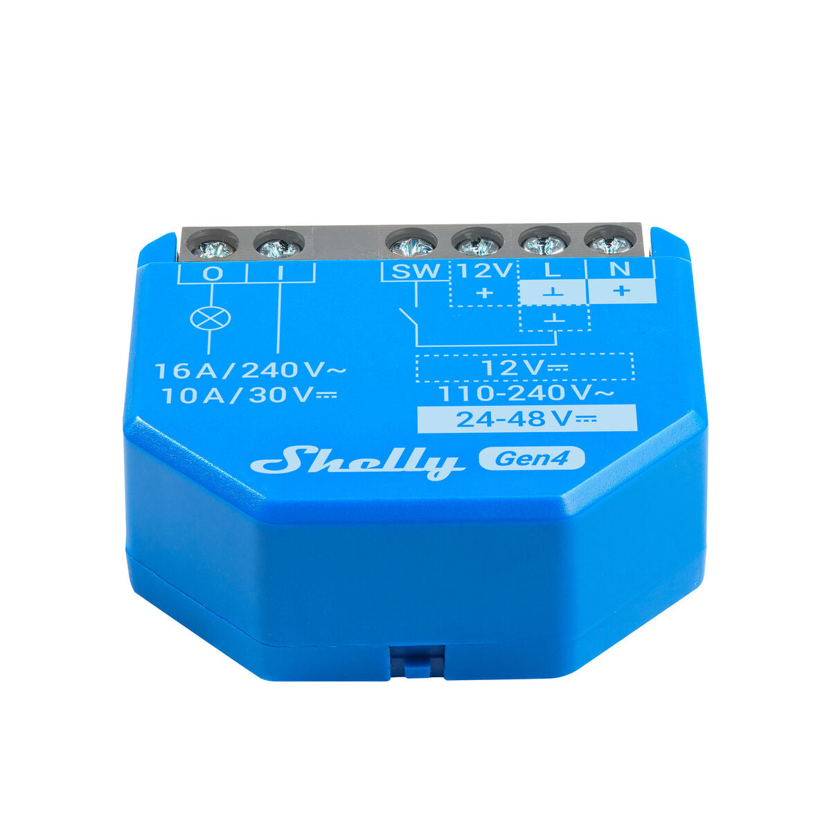 Έξυπνο Βύσμα Shelly S4SW-001X16EU Bluetooth Wi-Fi Bluetooth 5.0 240 V