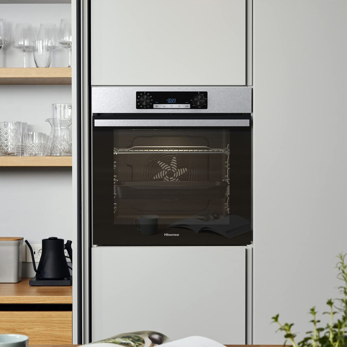 Φούρνος Hisense BI62216AX MF 77 L 3500 W (Ανακαινισμenα B)