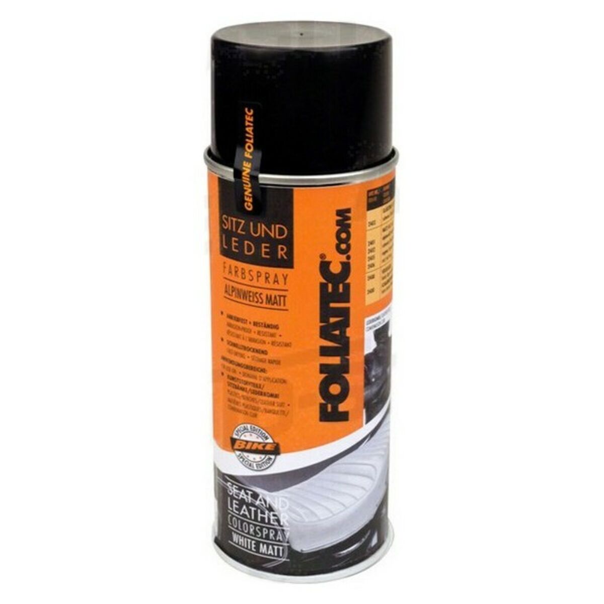Αφρός Καθαρισμού Foliatec 2400 Κάθισμα Δέρμα (400 ml)