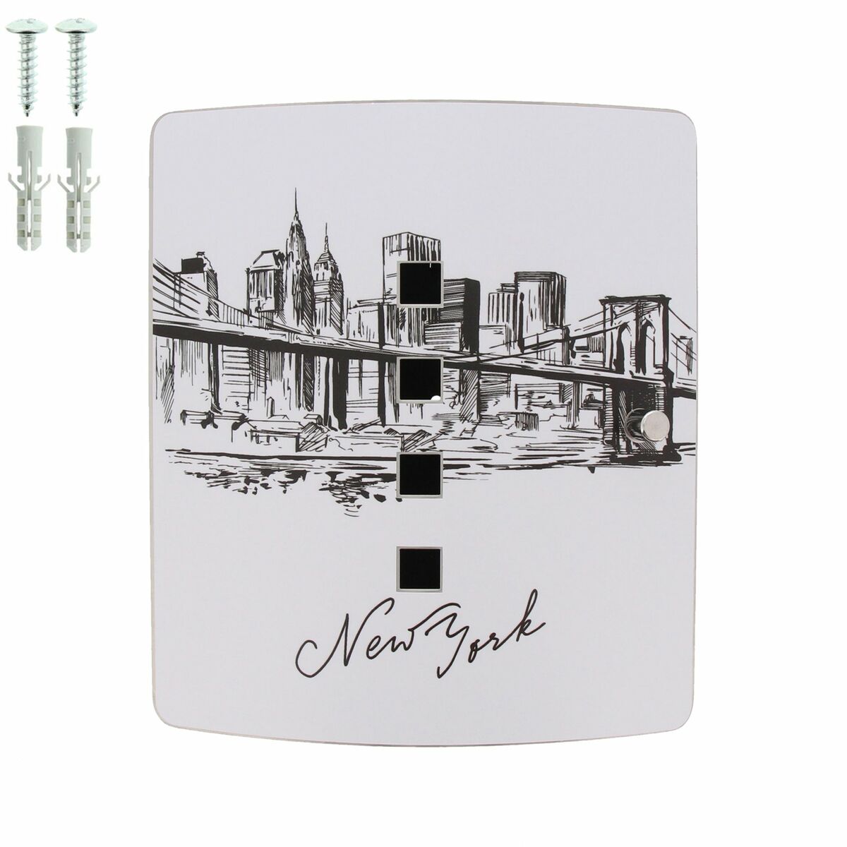 Ντουλάπα για κλειδιά Burg-Wachter 6204/10 NI SKYLINE NY 10 Κλειδιά