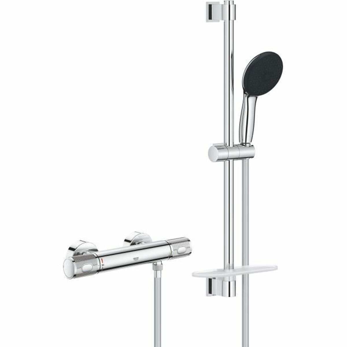 Στήλη ντους Grohe Precision Feel Chrome Μέταλλο