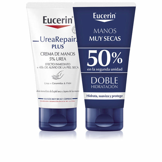 Κρέμα Χεριών Eucerin Urearepair Plus Crema De Manos Urea Lote 75 ml x2