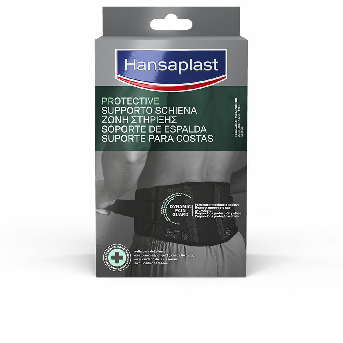 Οσφυϊκή Ζώνη Hansaplast Dynamic Pain Guard Μαύρο