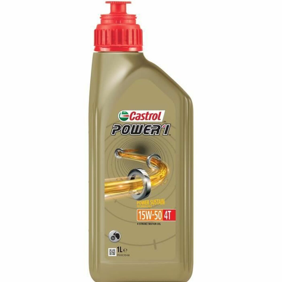 Λάδι Κινητήρα για Μοτοσικλέτα Castrol Power1 4T 15W50