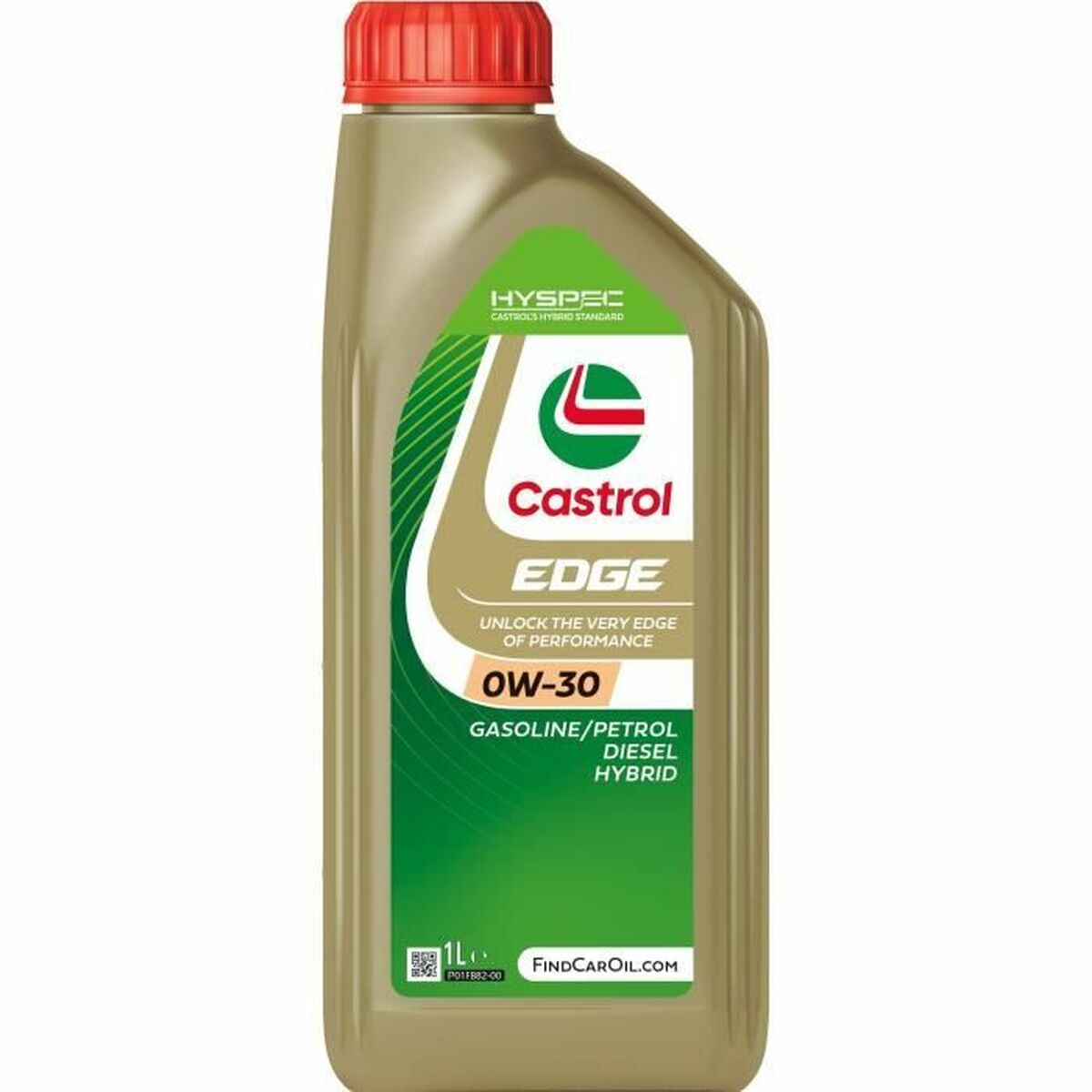 Λάδι Κινητήρα Αυτοκινήτου Castrol EDGE Βενζίνη Diesel Υβριδικό 0W30 1 L