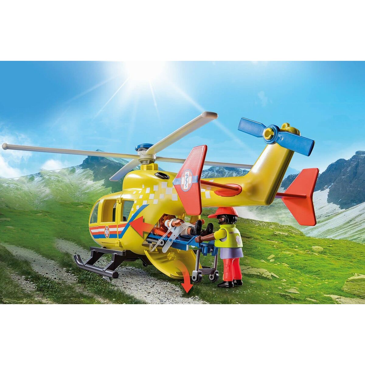 Playset Playmobil 71203 City Life Rescue Helicopter 48 Τεμάχια