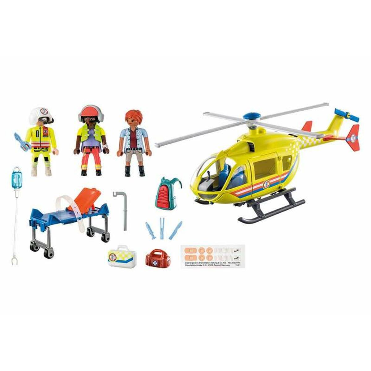 Playset Playmobil 71203 City Life Rescue Helicopter 48 Τεμάχια