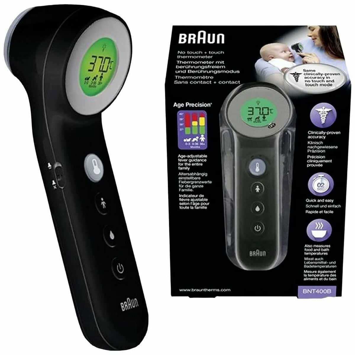 Θερμόμετρο Braun BNT400