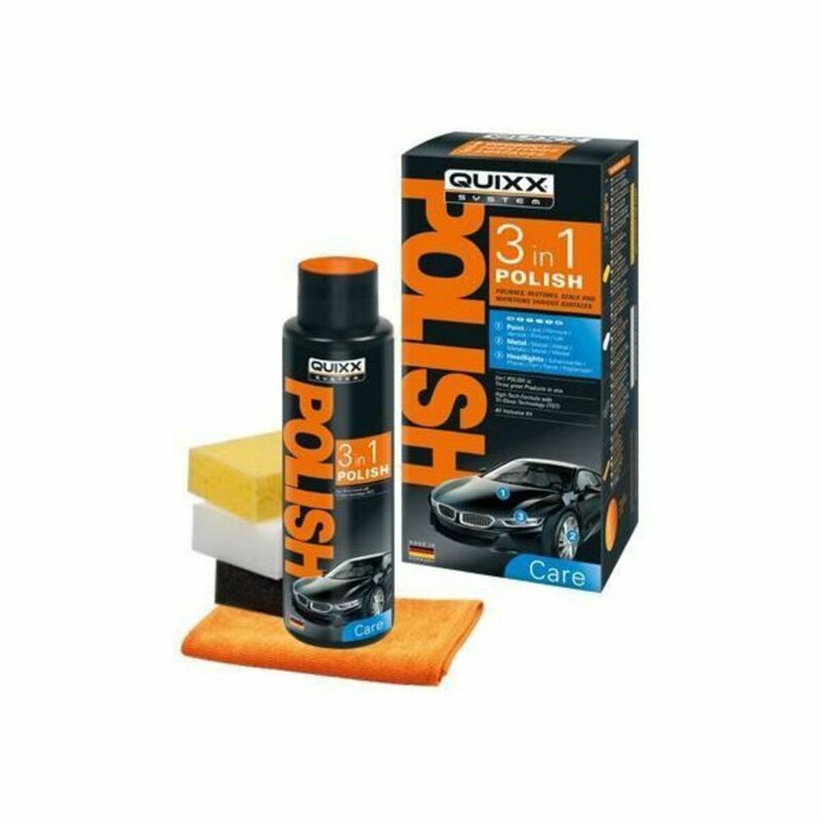 Κερί Quixx QPOL1 3-σε-1 Spray (400 ml)