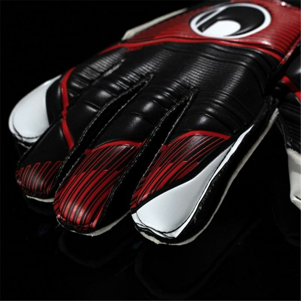 Γάντια Τερματοφύλακα Uhlsport Powerline Soft Flex Μαύρο Ενήλικες