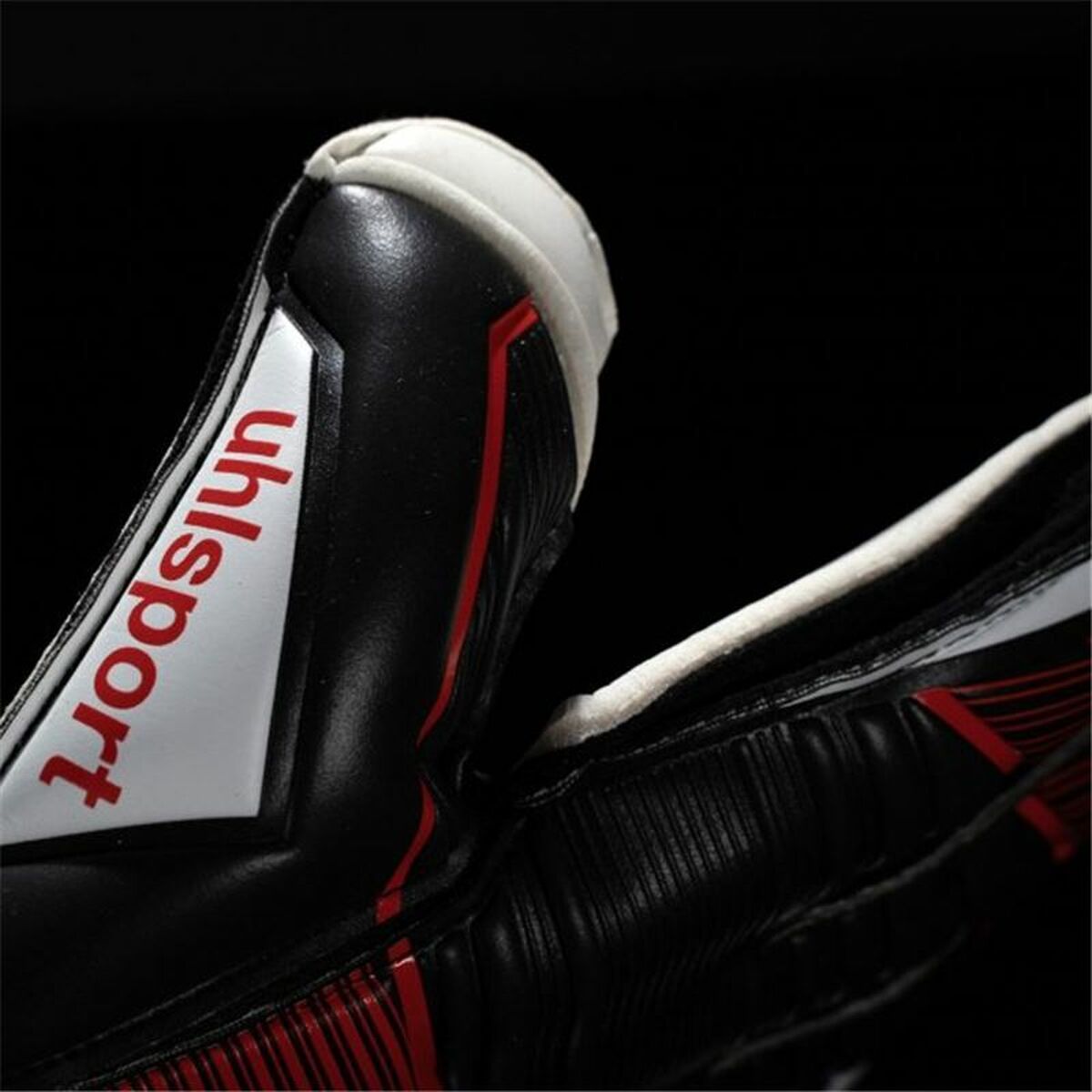 Γάντια Τερματοφύλακα Uhlsport Powerline Soft Flex Μαύρο Ενήλικες