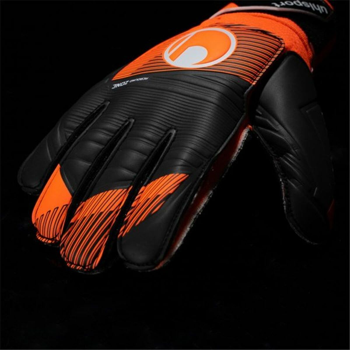 Γάντια Τερματοφύλακα Uhlsport Soft Ressist+ Flex Frame Μαύρο Ενήλικες