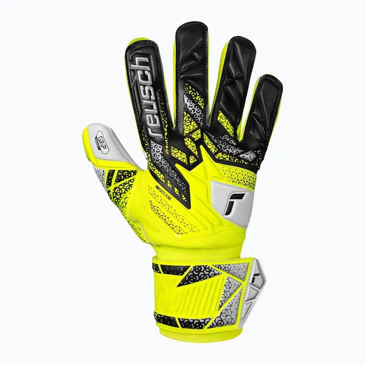 Γάντια Τερματοφύλακα Reusch Attrakt Grip safe Κίτρινο Ενήλικες