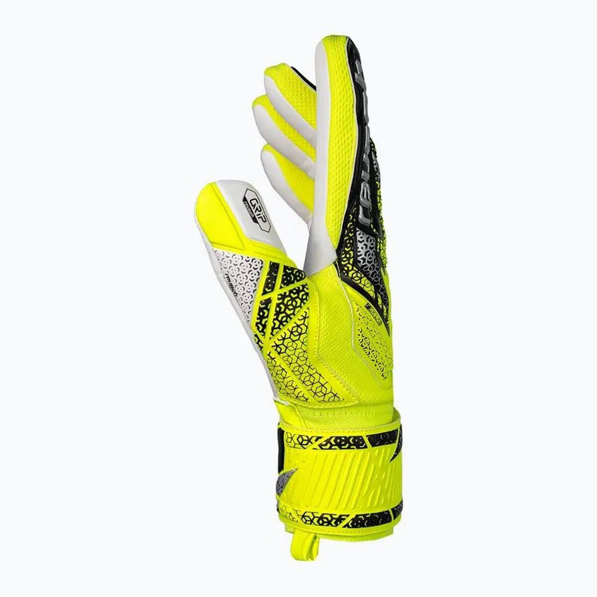 Γάντια Τερματοφύλακα Reusch Attrakt Grip safe Κίτρινο Ενήλικες