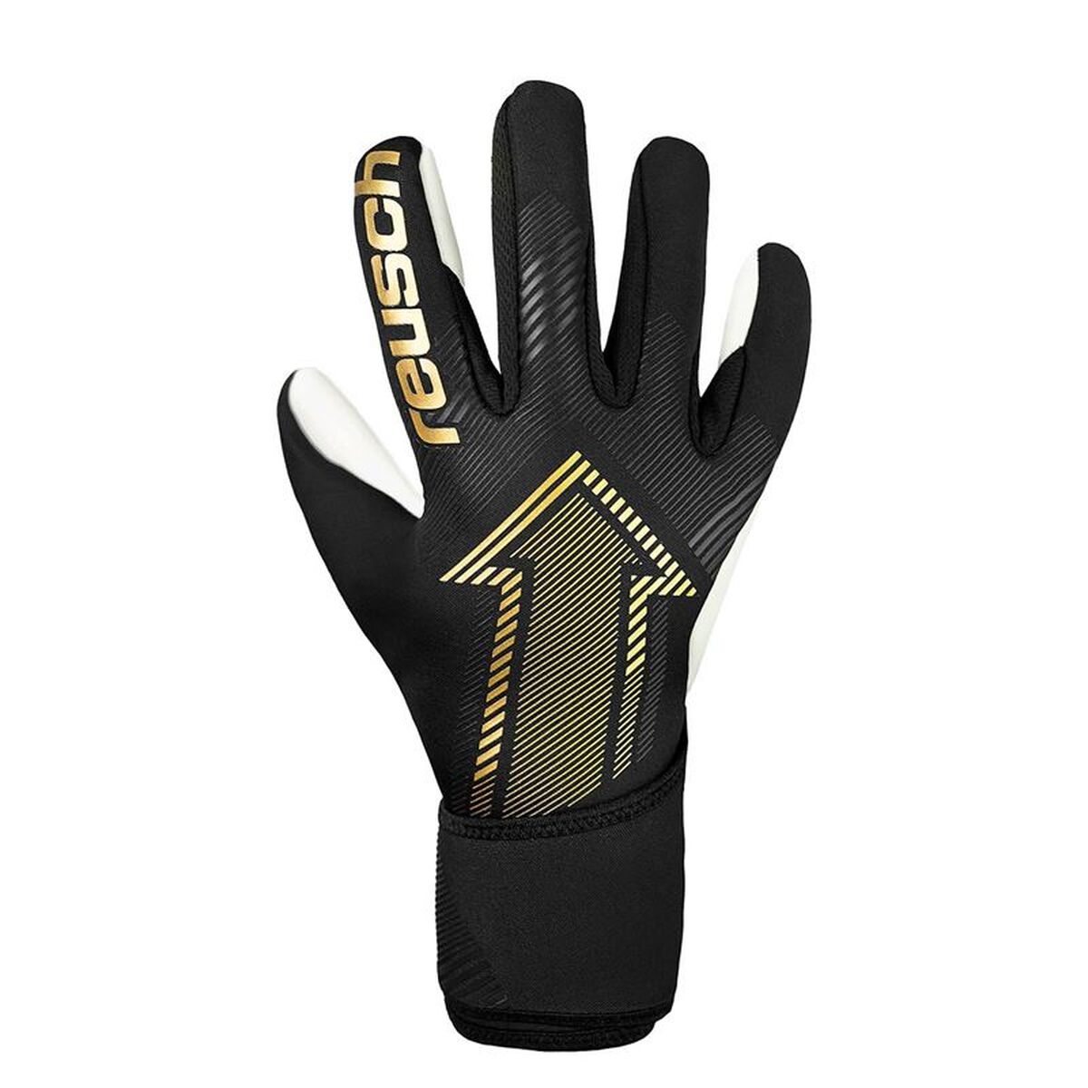 Γάντια Τερματοφύλακα Reusch Fastgrip Silver Μαύρο Ενήλικες