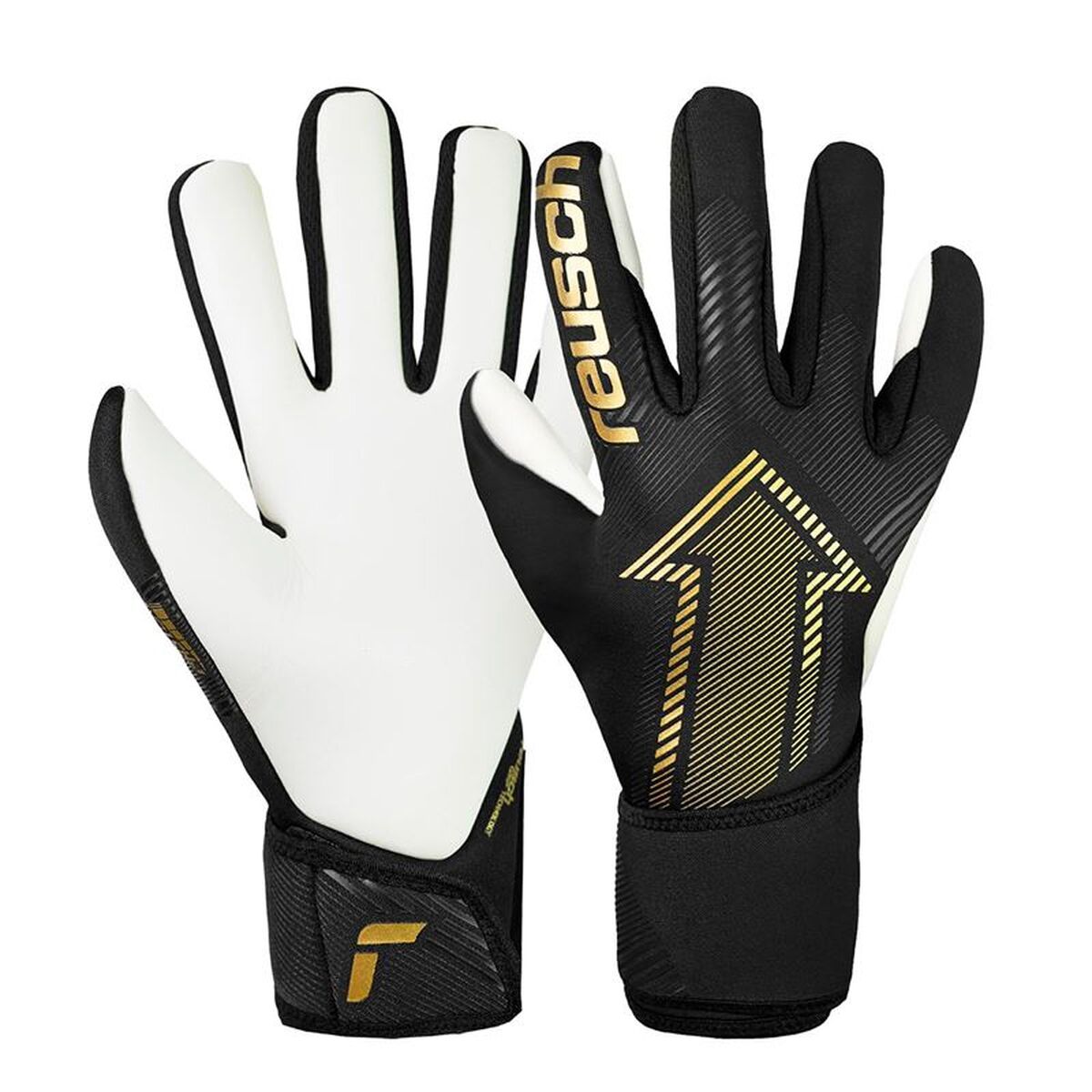 Γάντια Τερματοφύλακα Reusch Fastgrip Silver Μαύρο Ενήλικες