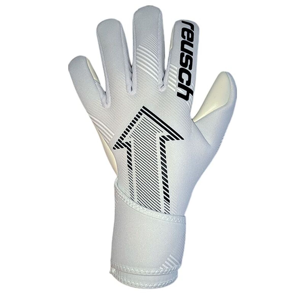 Γάντια Τερματοφύλακα Reusch Attrakt Fastgrip Silver Λευκό Ενήλικες
