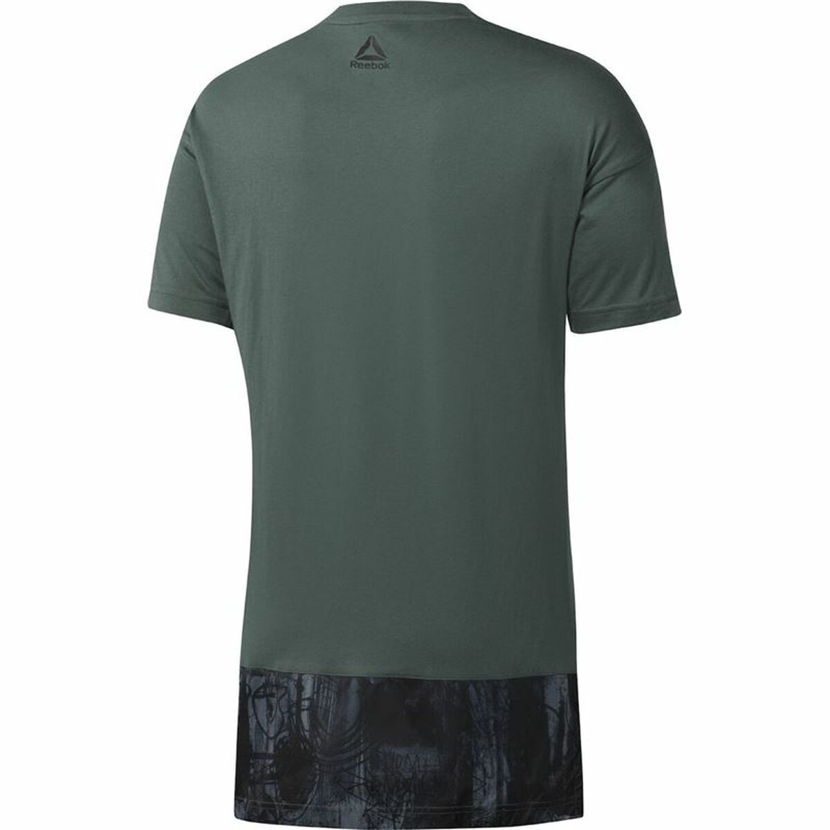 Ανδρική Μπλούζα με Κοντό Μανίκι Reebok Essentials  Πράσινο