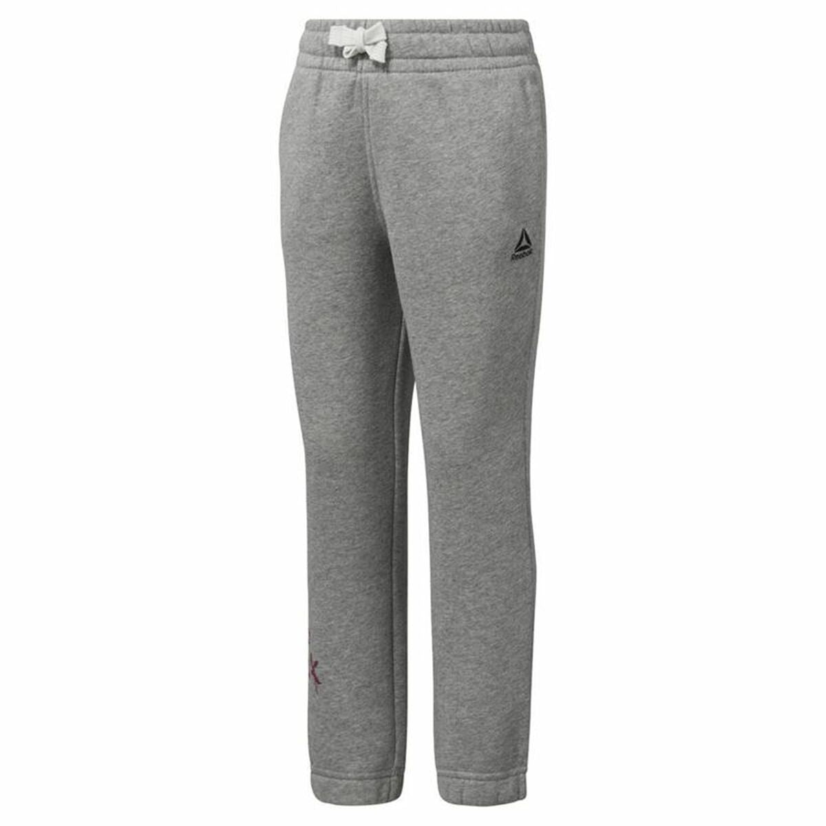 Παιδικά Αθλητικά Παντελόνια Reebok Elem Fleece Σκούρο γκρίζο