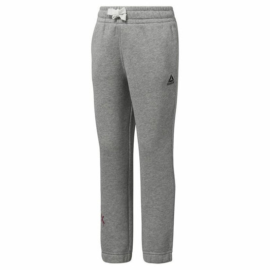 Παιδικά Αθλητικά Παντελόνια Reebok Elem Fleece Σκούρο γκρίζο