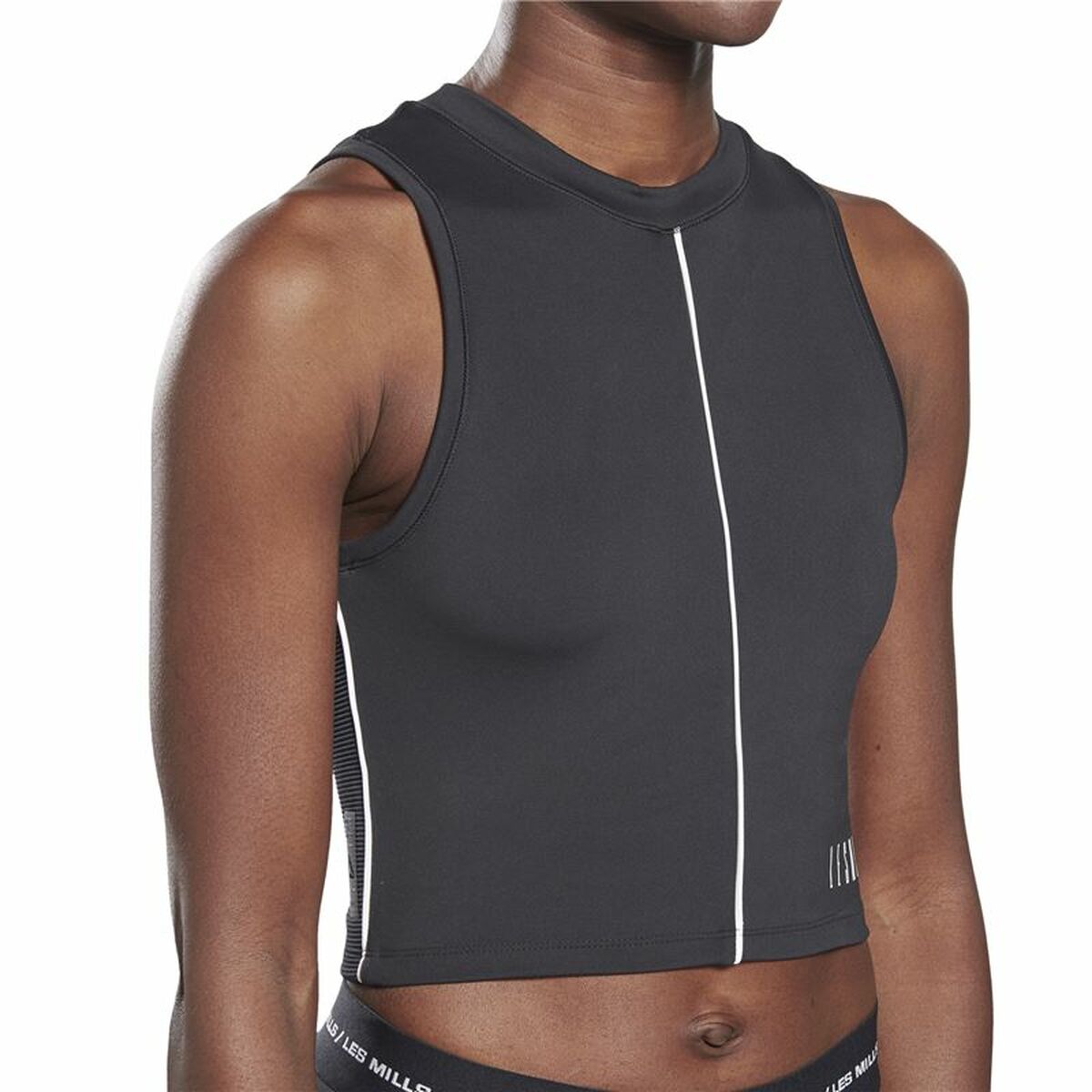 Αμάνικο Γυναικείο Μπλουζάκι Reebok Les Mills® Performance Μαύρο
