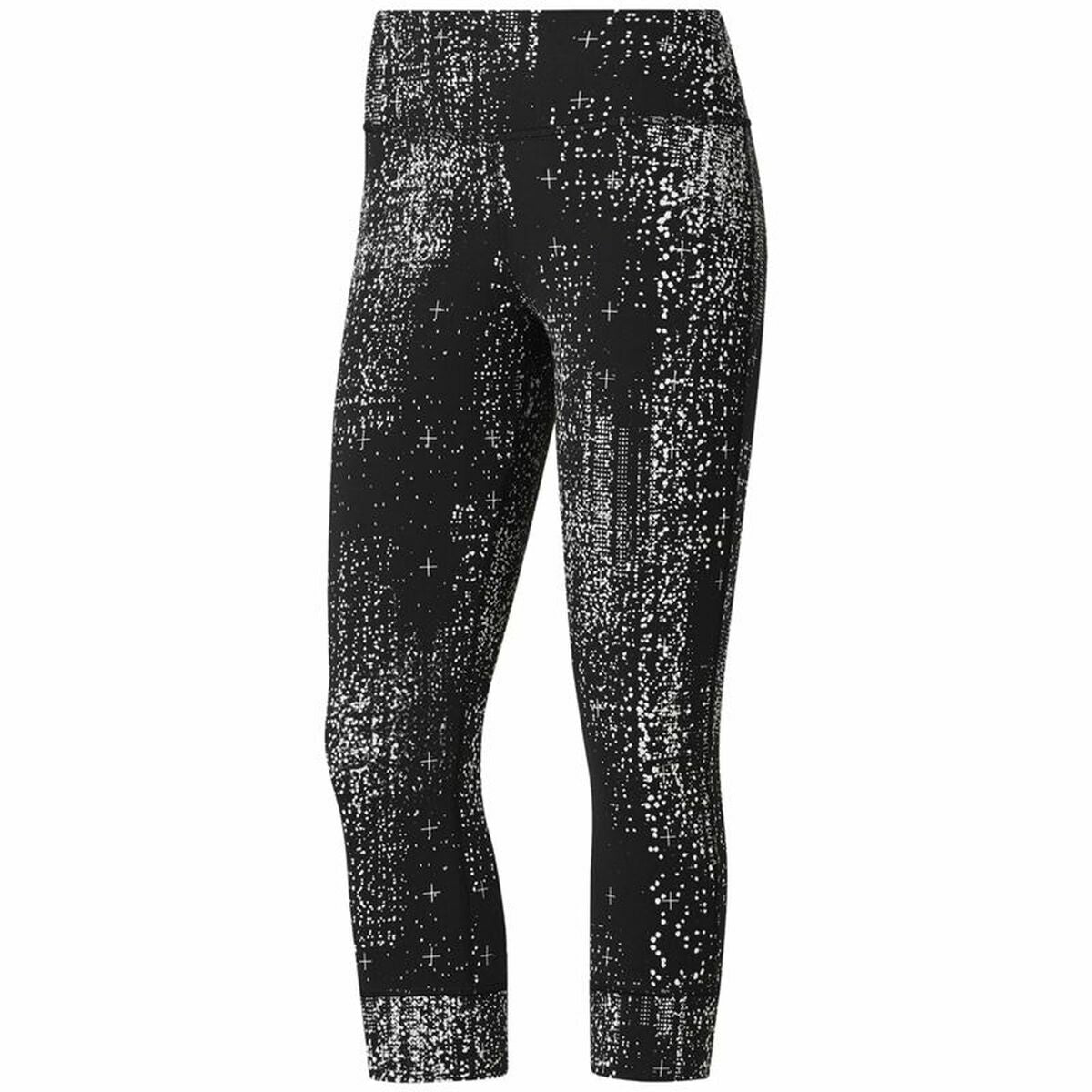 Αθλητικά Γυναικεία Κολάν Reebok Lux 3/4 Μαύρο