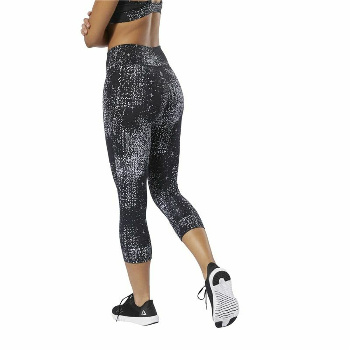Αθλητικά Γυναικεία Κολάν Reebok Lux 3/4 Μαύρο