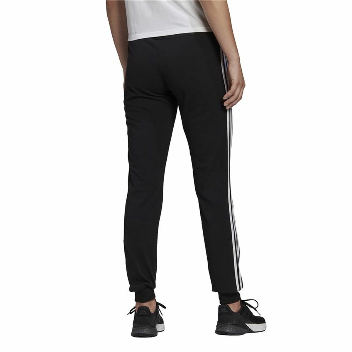 Μακρύ Αθλητικό Παντελόνι Adidas 3S Sj C Pt Μαύρο Γυναίκα