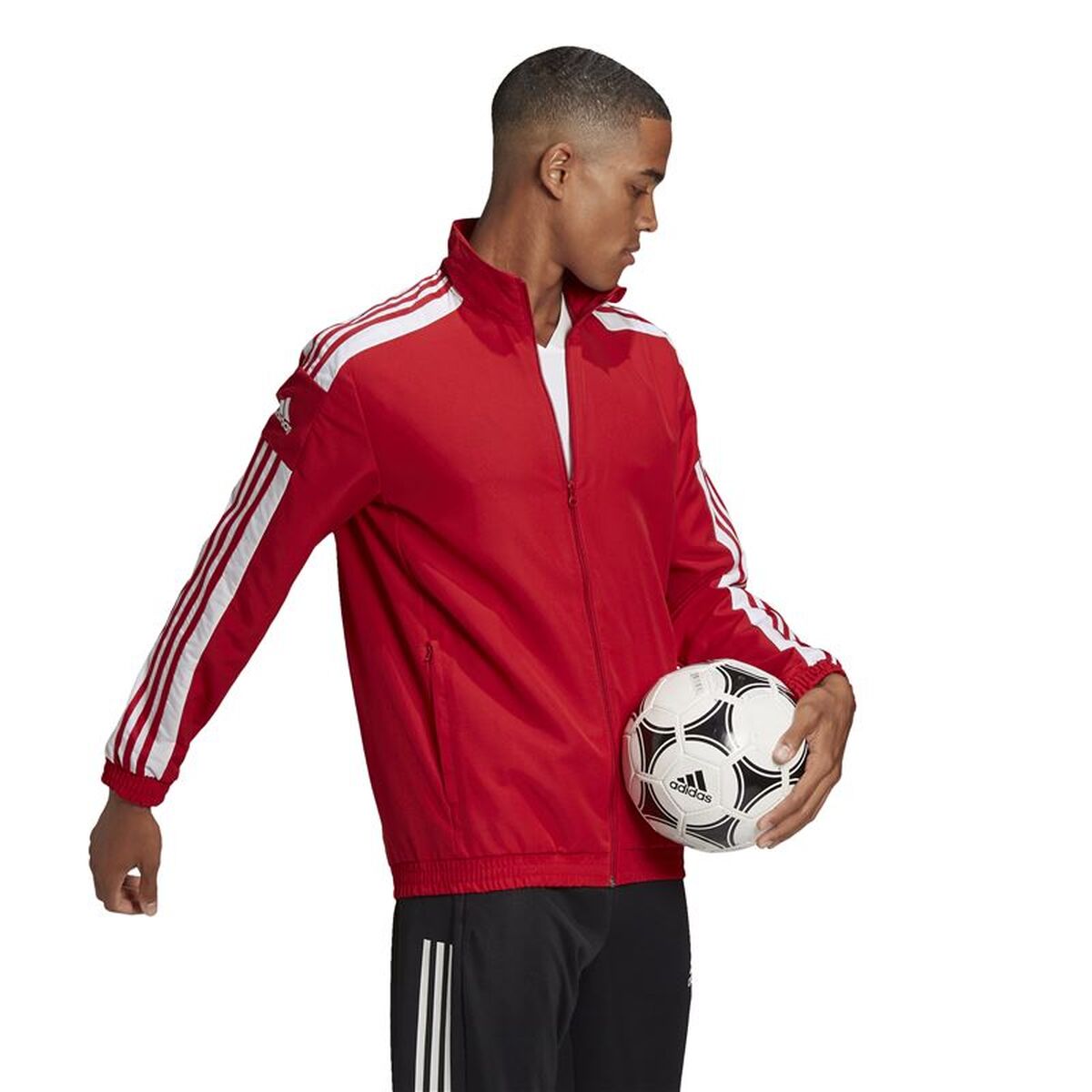 Ανδρικό Αθλητικό Mπουφάν Adidas Sq21 Κόκκινο