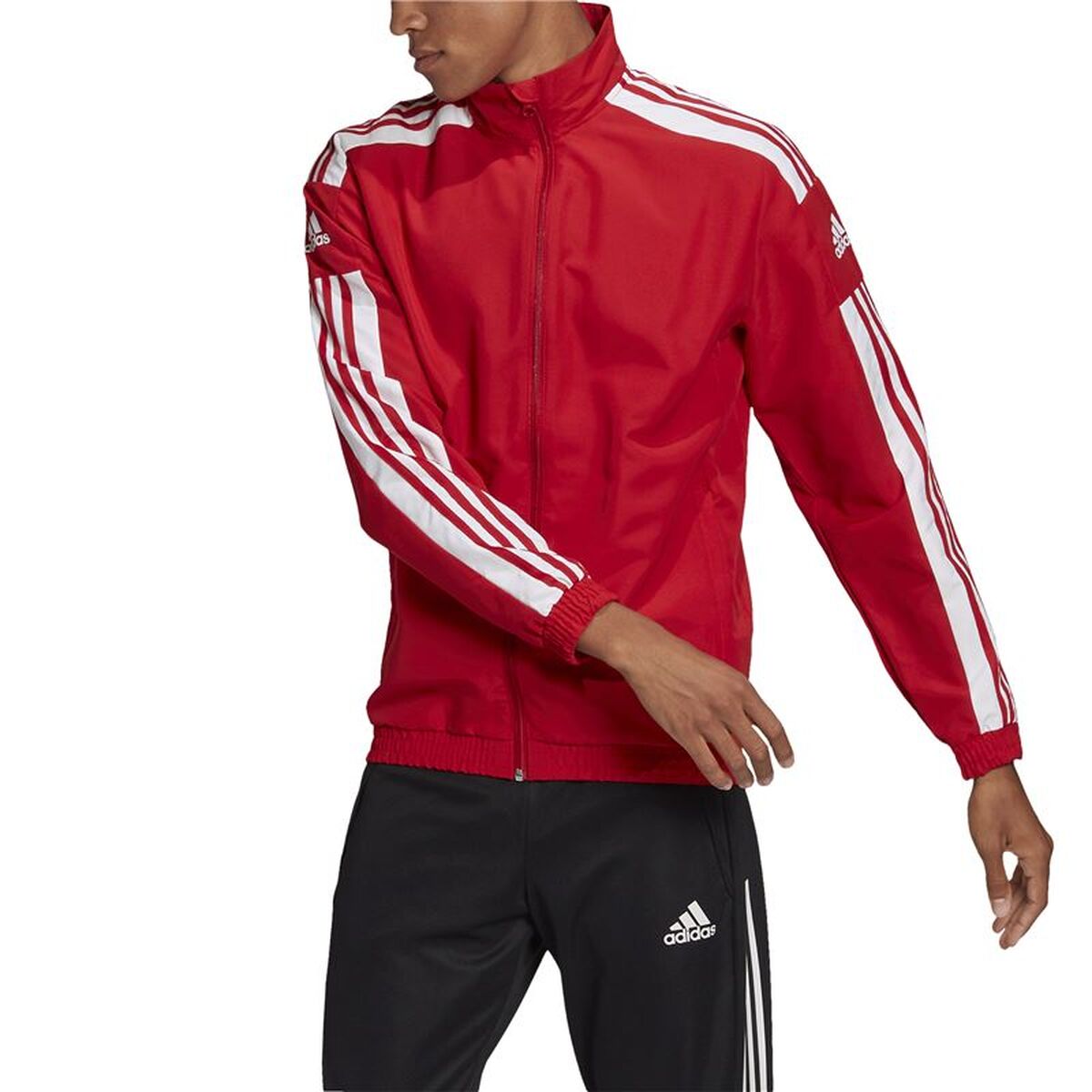 Ανδρικό Αθλητικό Mπουφάν Adidas Sq21 Κόκκινο