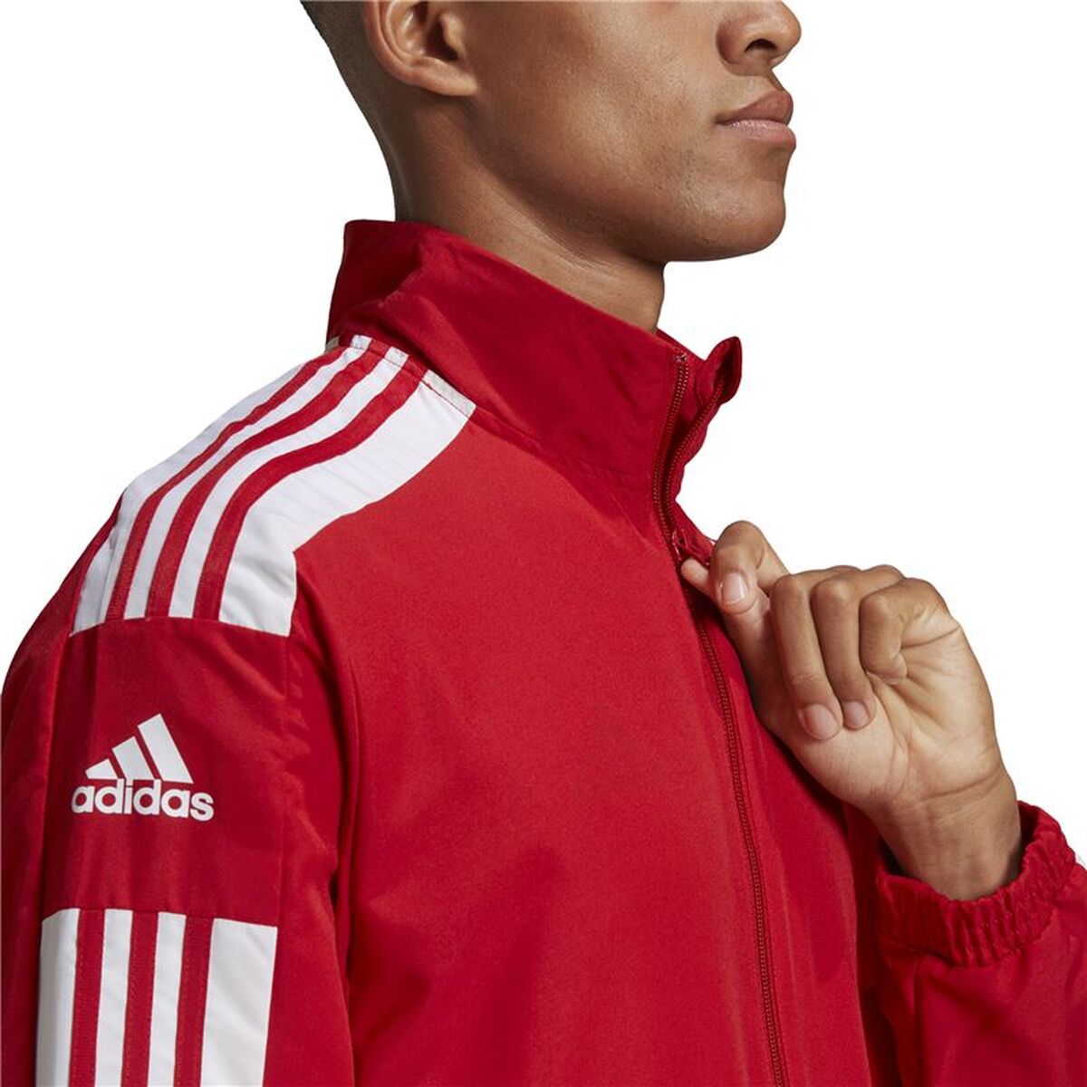 Ανδρικό Αθλητικό Mπουφάν Adidas Sq21 Κόκκινο