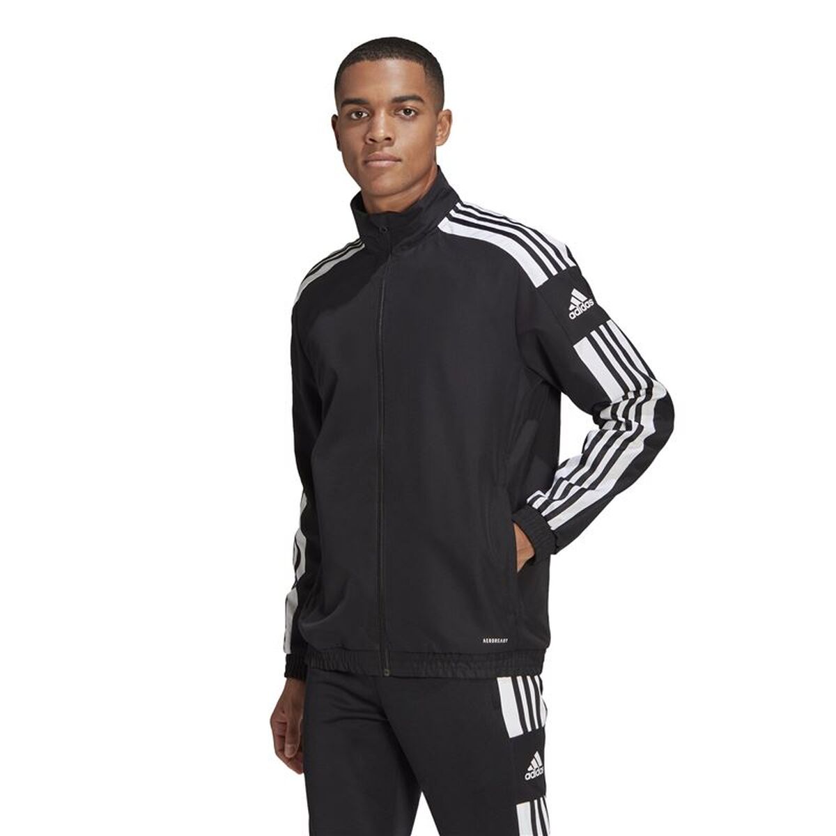 Ανδρικό Αθλητικό Mπουφάν Adidas Sq21 Μαύρο