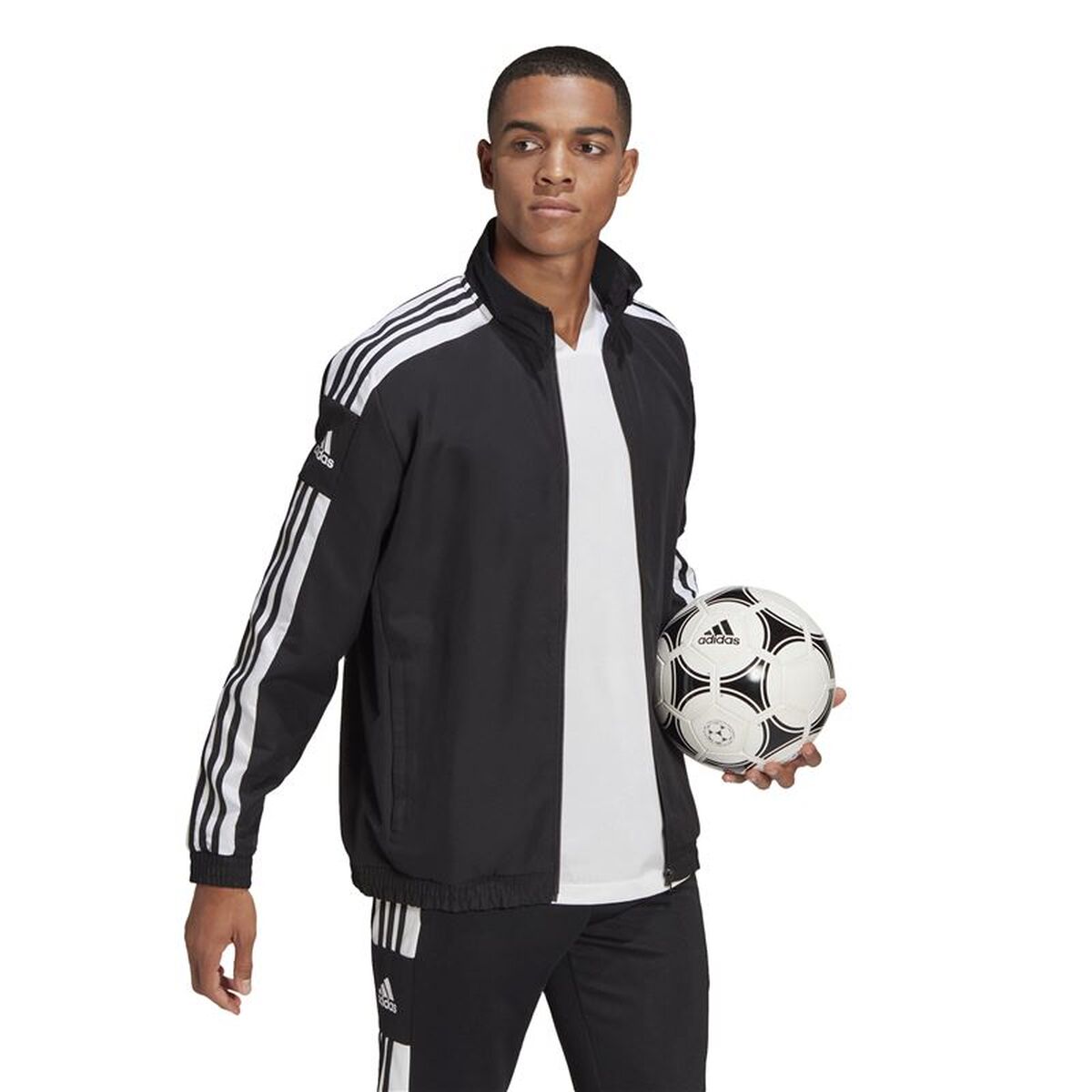 Ανδρικό Αθλητικό Mπουφάν Adidas Sq21 Μαύρο