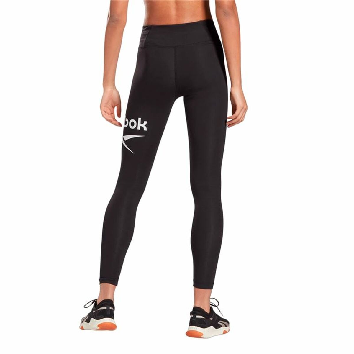 Αθλητικά Γυναικεία Κολάν Reebok Identity Bl Cotton Μαύρο