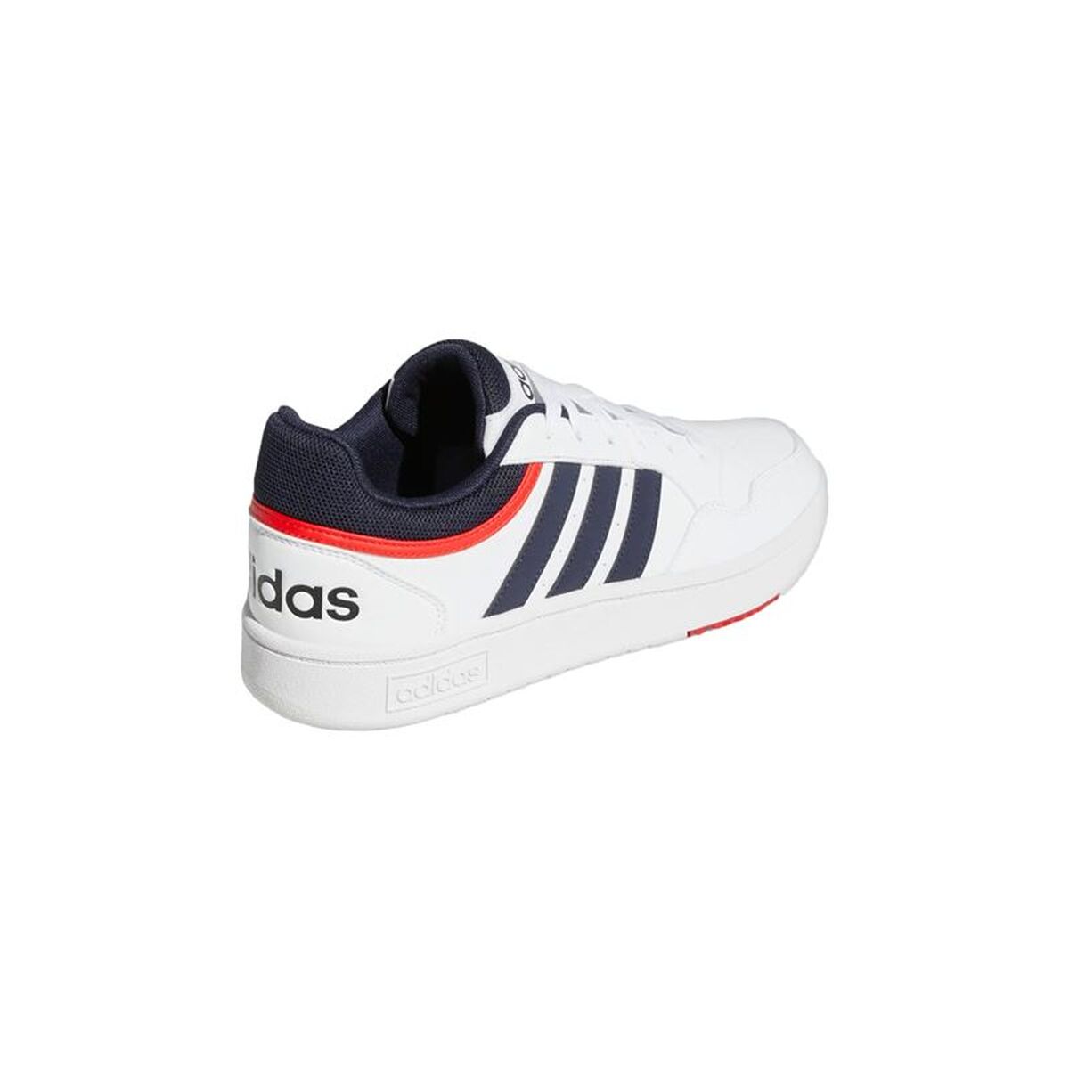 Ανδρικά Αθλητικά Παπούτσια Adidas Hoops 3.0 Λευκό