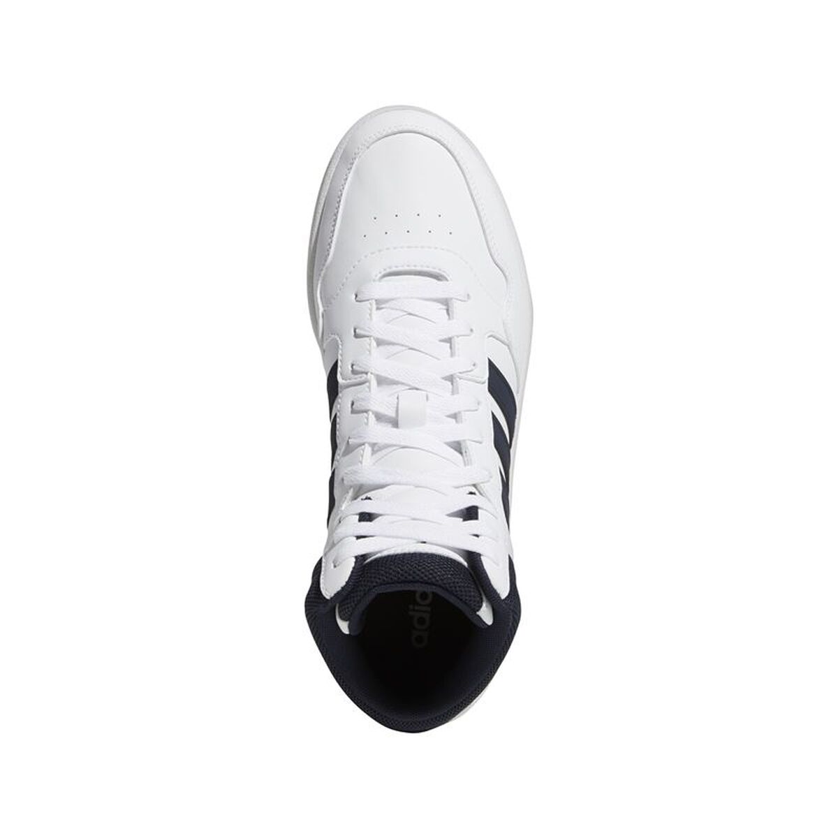 Ανδρικά Αθλητικά Παπούτσια Adidas Hoops 3.0 Mid Classic Λευκό