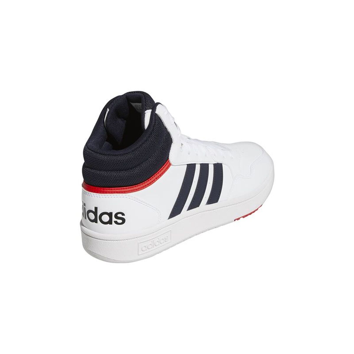 Ανδρικά Αθλητικά Παπούτσια Adidas Hoops 3.0 Mid Classic Λευκό
