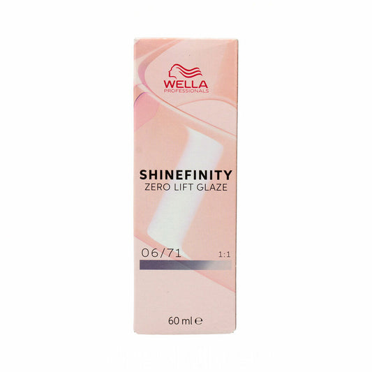 Μόνιμος Χρωματισμός Wella Shinefinity Nº 06/71 (60 ml)