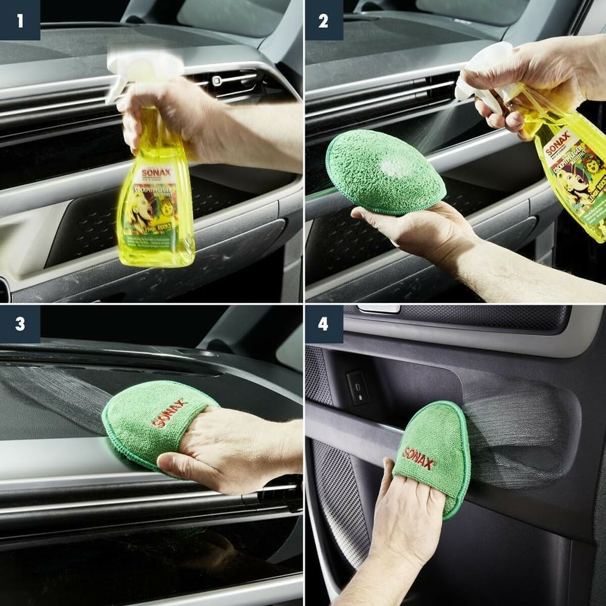 Καθαριστικό γαι το Ταμπλό Αυτοκινήτου Sonax Lemon Rocks