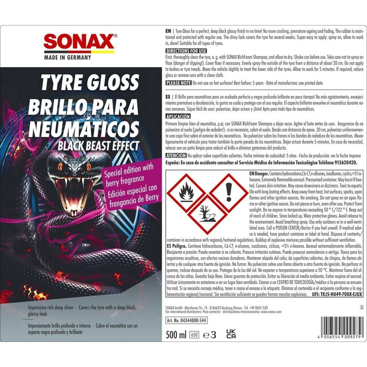 Νεοκλασικός Sonax SX04344000 500 ml
