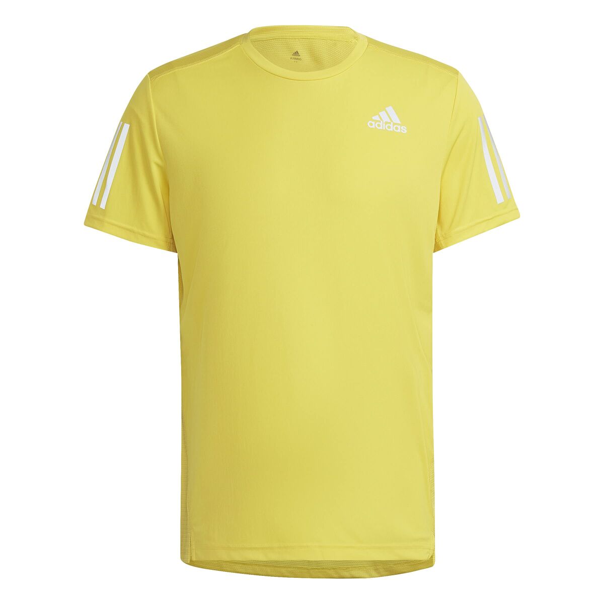 Ανδρική Μπλούζα με Κοντό Μανίκι Adidas Κίτρινο