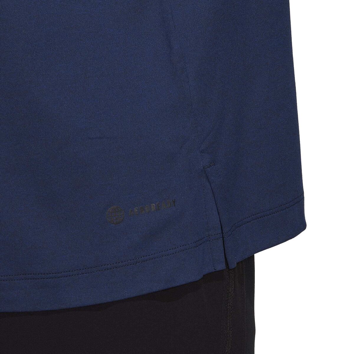 Ανδρική Μπλούζα με Κοντό Μανίκι Adidas 1/4-Zip Σκούρο μπλε