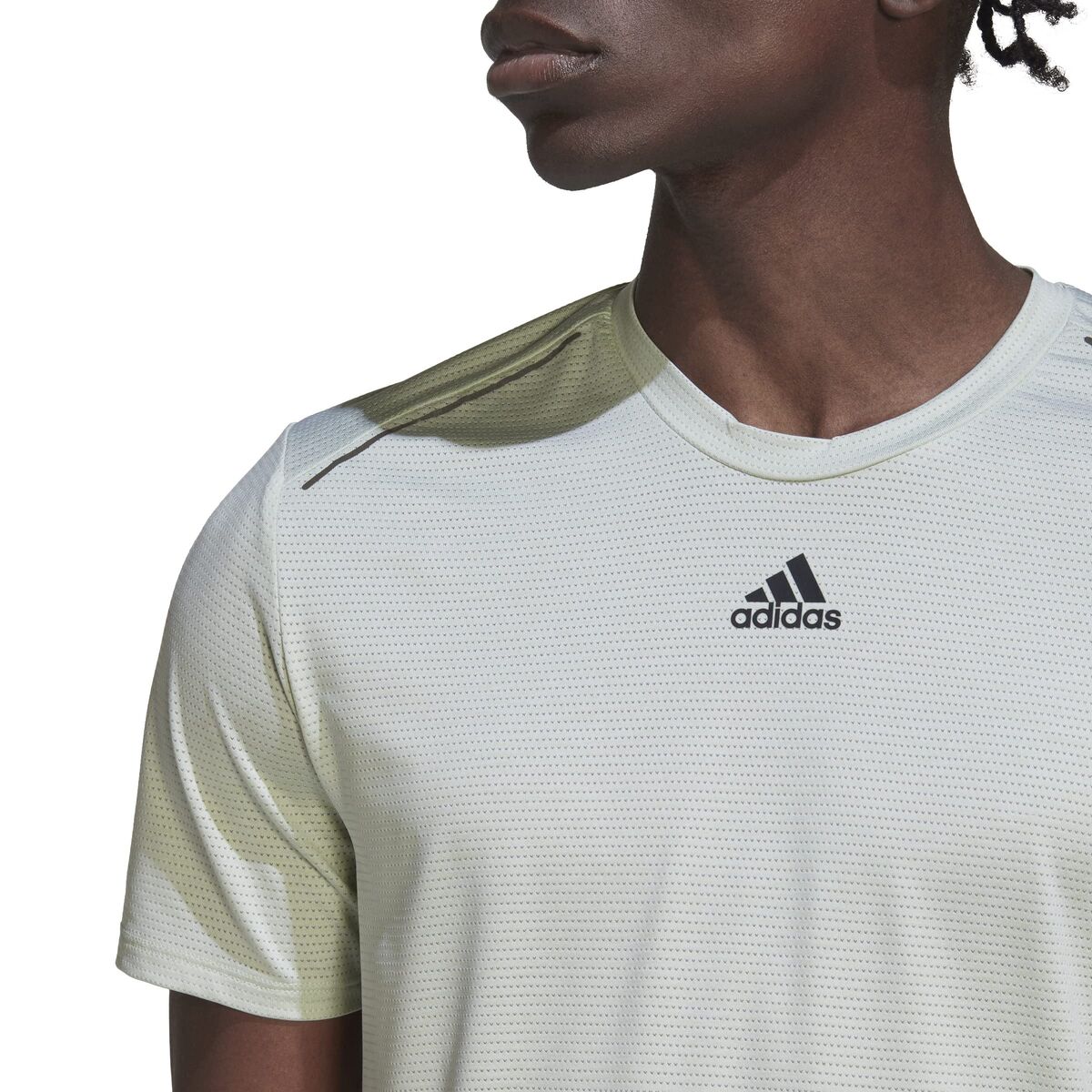 Ανδρική Μπλούζα με Κοντό Μανίκι Adidas Ανοιχτό Πράσινο