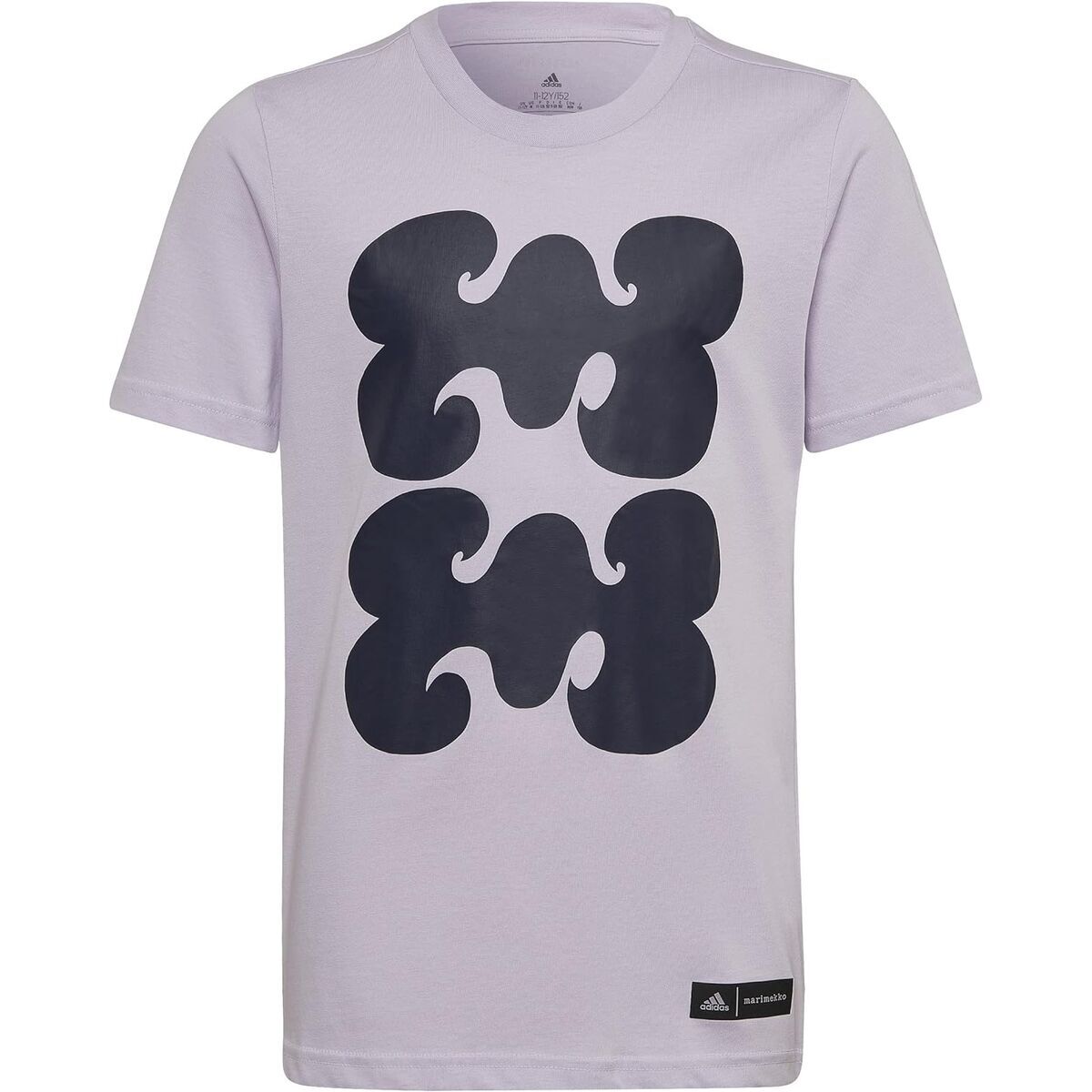 Παιδικό Μπλούζα με Κοντό Μανίκι Adidas Marimekko Δαμασκηνί