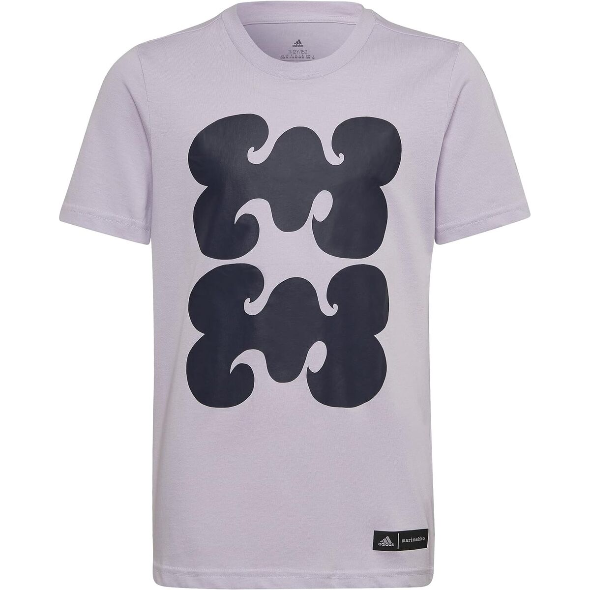 Παιδικό Μπλούζα με Κοντό Μανίκι Adidas Marimekko Δαμασκηνί