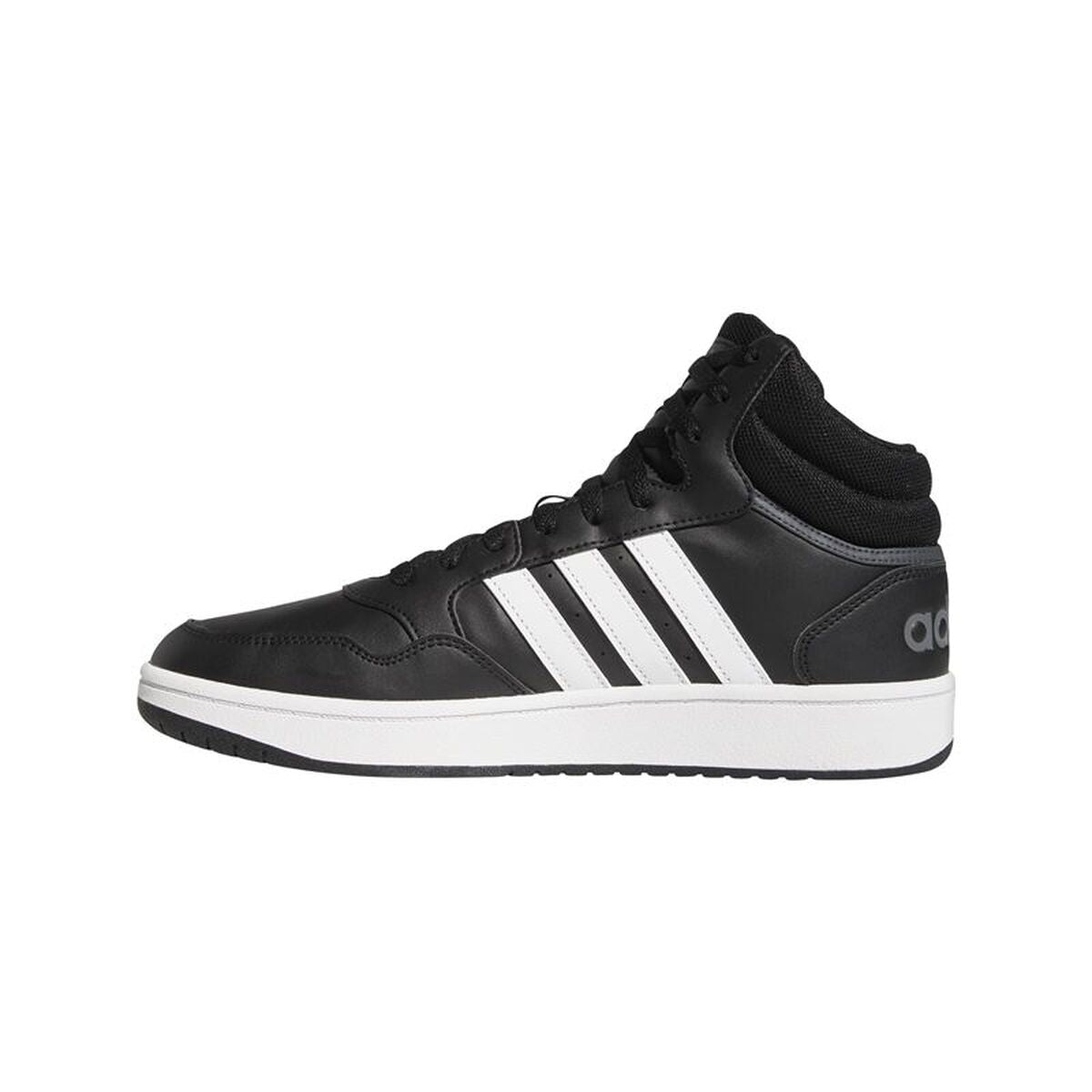 Ανδρικά Casual Παπούτσια Adidas Hoops 3.0 Mid Classic Vintage Μαύρο 42