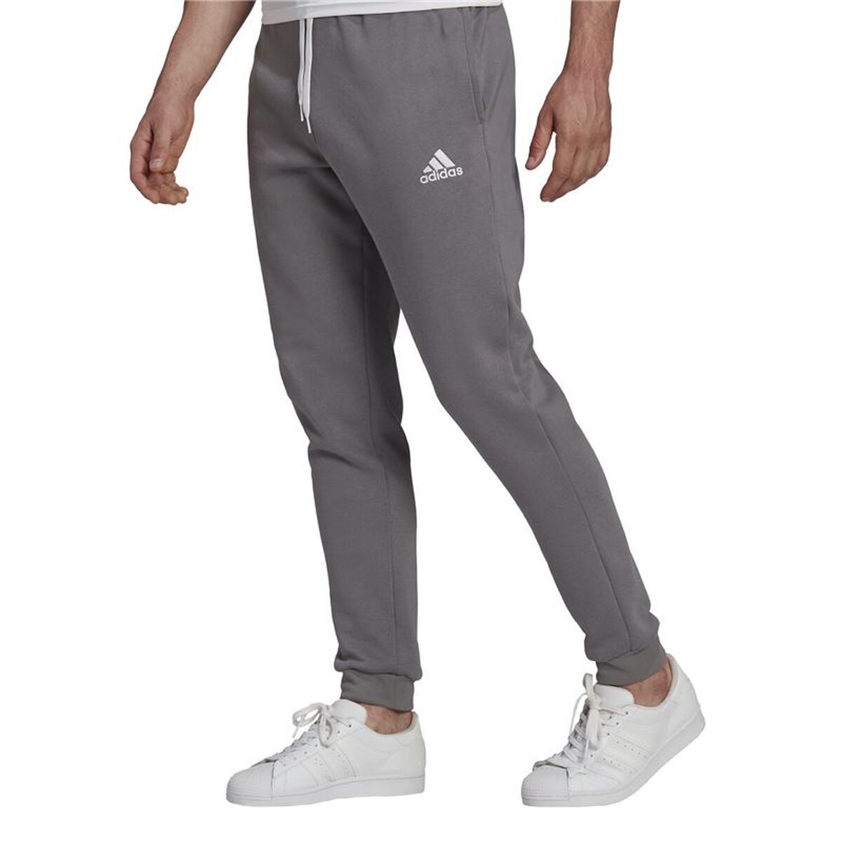 Μακρύ Αθλητικό Παντελόνι Adidas Ent22 Σκούρο γκρίζο Άντρες