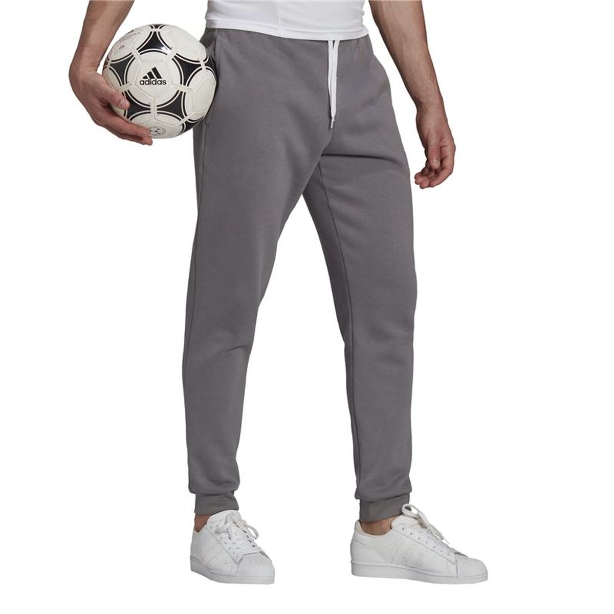 Μακρύ Αθλητικό Παντελόνι Adidas Ent22 Σκούρο γκρίζο Άντρες